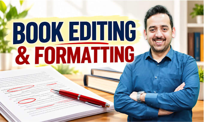 do book editing and formatting, book proofreading, copy editing for KDP