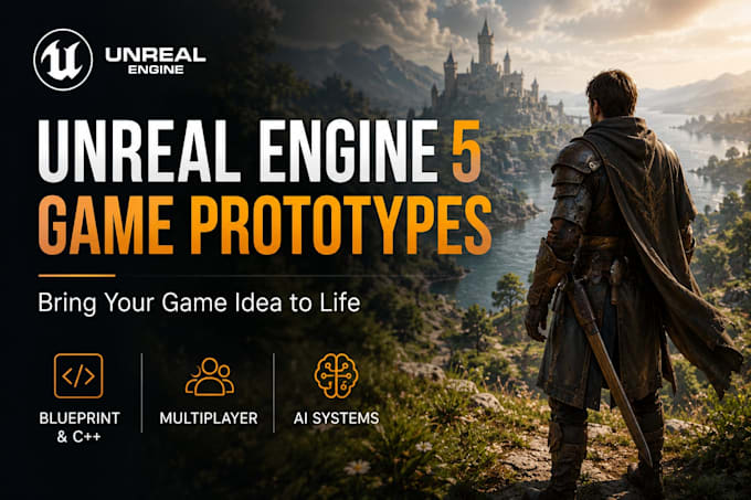 create a game or prototype in unreal engine