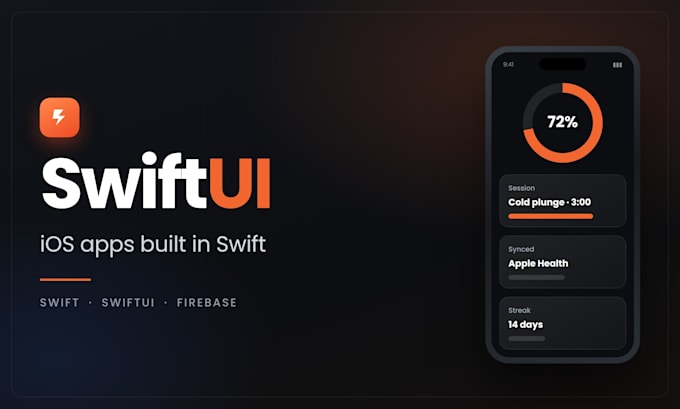 develop your ios app in swift and swiftui with firebase or rest api