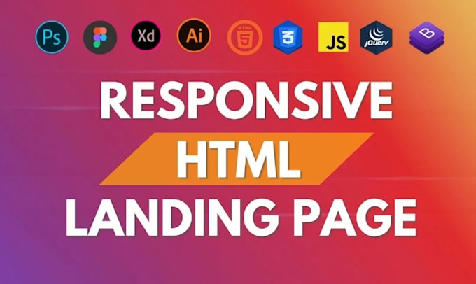 Develop and design modern and responsive web pages using html and css ...
