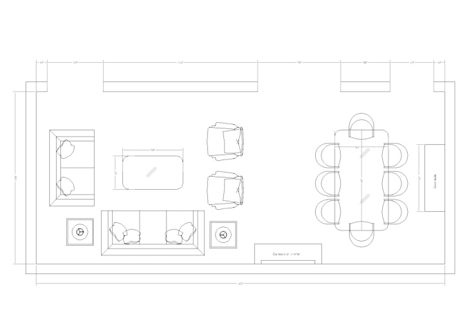 convert hand sketches or pdf to professional autocad 2d drawings