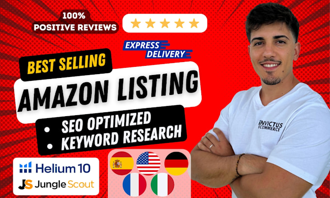 do SEO amazon listing optimization and amazon product listing description