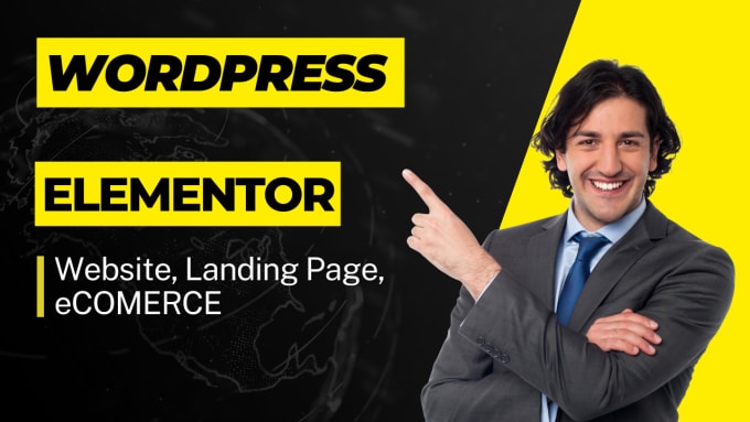 build responsive wordpress website with elementor pro
