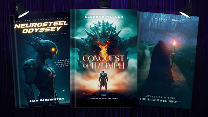 design professional book cover or ebook cover