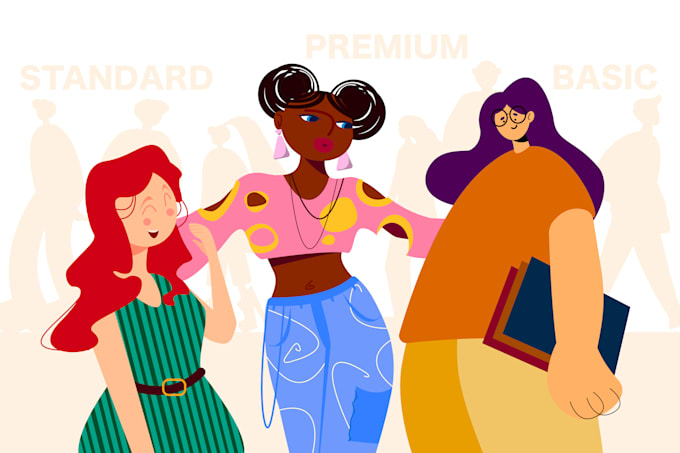create a special character, image for your business, website