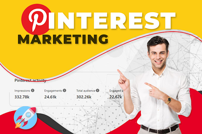 be your pinterest marketing manager and create boards, pins, and SEO