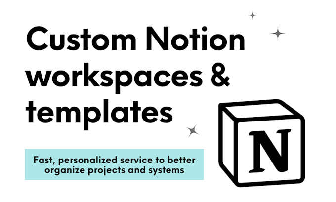 set up notion dashboards, databases or templates