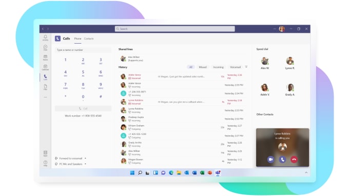 how to setup microsoft teams calling