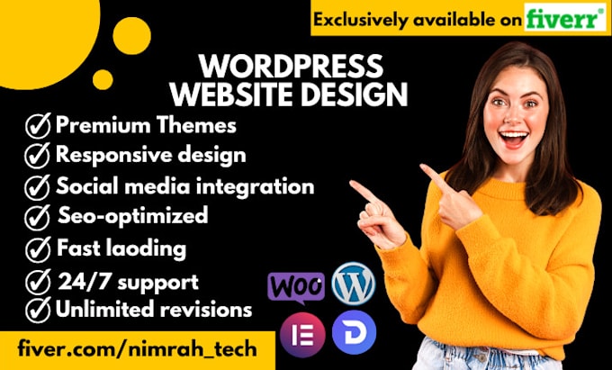 design wordpress store for your business