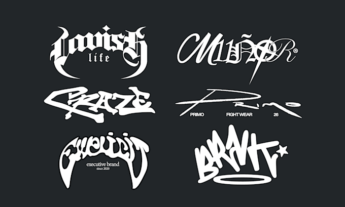 design a simple premium streetwear brand logo design