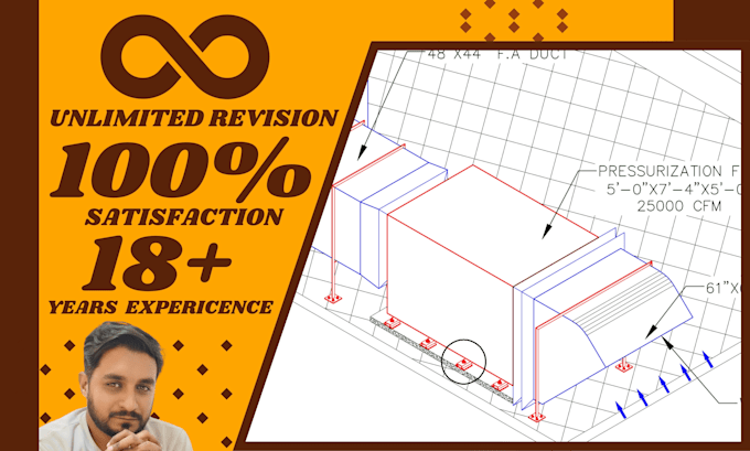 create mechanical and isometric cad drawings for piping and fabrication