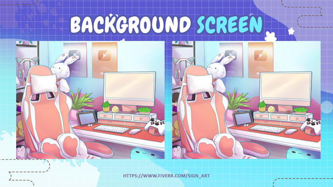 animate your screen, brb, starting soon for twitch