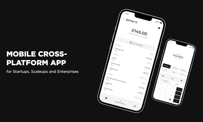 make mobile app for ios and android using flutter