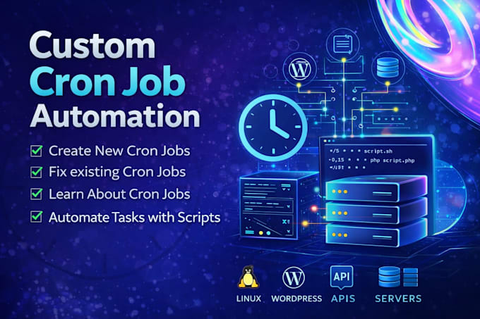 automate your tasks with custom cron job solutions