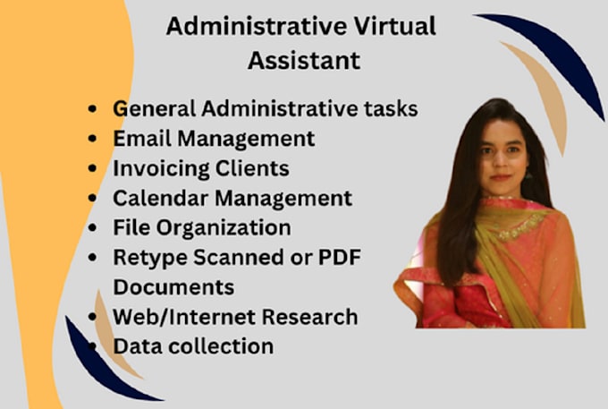 be your personal administrative assistant for data entry