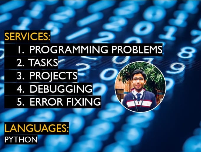 Do python programming tasks by Tech_ali_musa | Fiverr