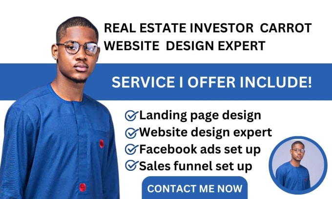Real estate investor carrot website real estate website with seo carrot