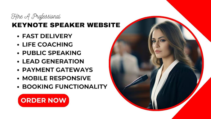 keynote speaker website, life coach, public speaker consulting website