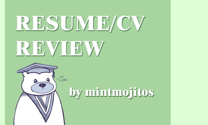 review your tech resume or CV