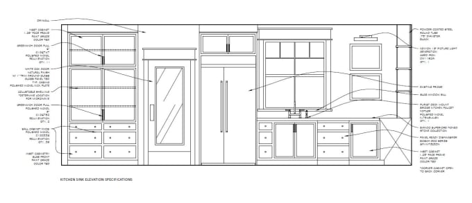 Create 2d Autocad Floor Plans And Interior Elevations 26c1 