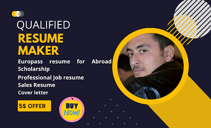 work as qualified resume maker for your professional resume