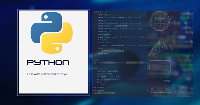 Do python scripts very quickly for you by Duygukocar | Fiverr