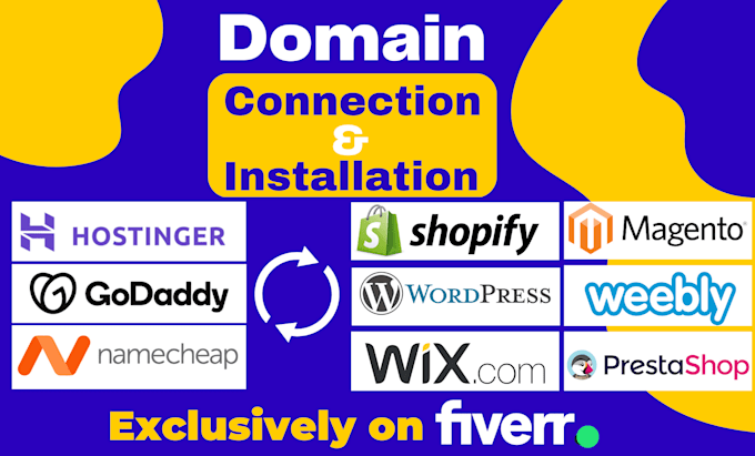 connect or transfer custom domain to any hosting or website
