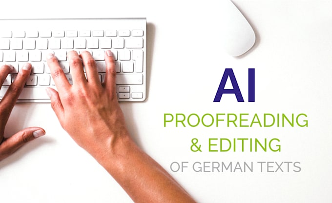 proofread and correct your german ai generated content