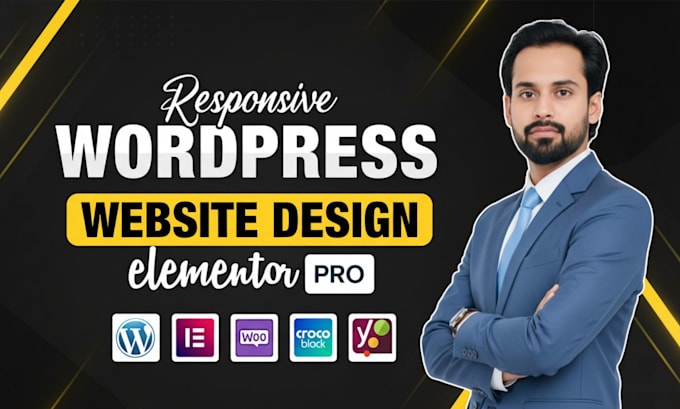 create professional wordpress business website
