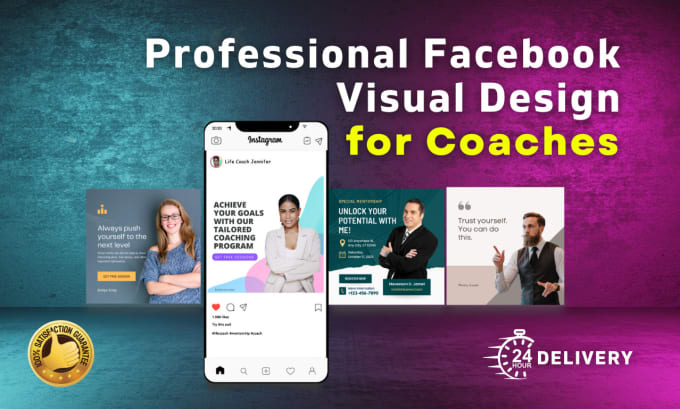 design pro facebook post for coaching business