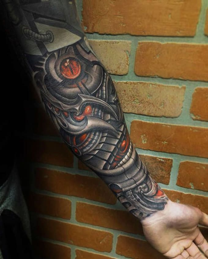 Do unique tattoo sketch, sleeve tattoo design by Mathewskinner88 | Fiverr