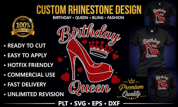 do rhinestone template design for t shirt and apparel