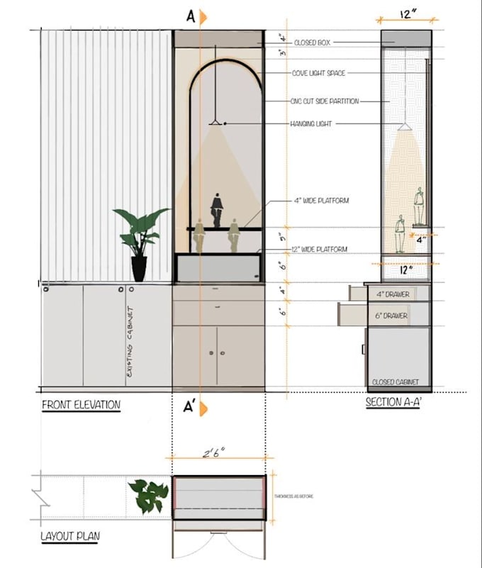 do ,custom cabinets, closet, media wall