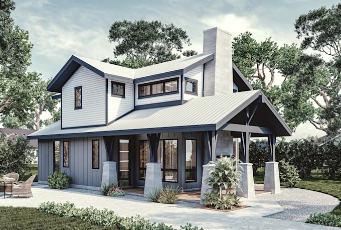 do architecture 3d modeling and realistic rendering