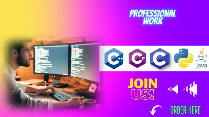 Complete your cpp, c, python and java projects by Ahmadfaraz218 | Fiverr