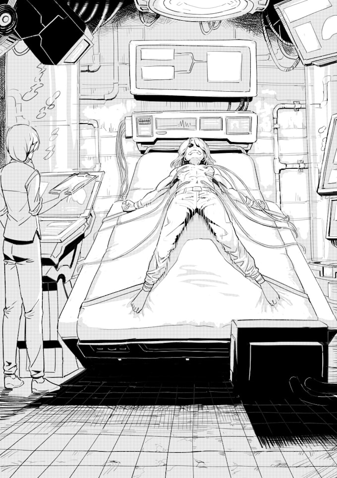 draw manga based on your one scene story