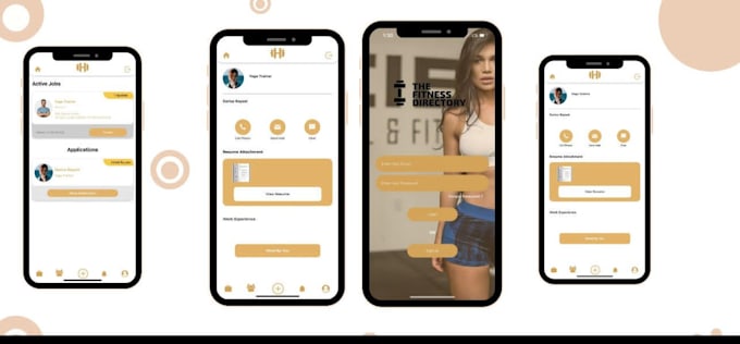 do attractive app ui ux design or mobile ux ui design