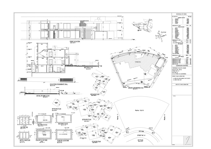 do architectural and interior drawings on autocad