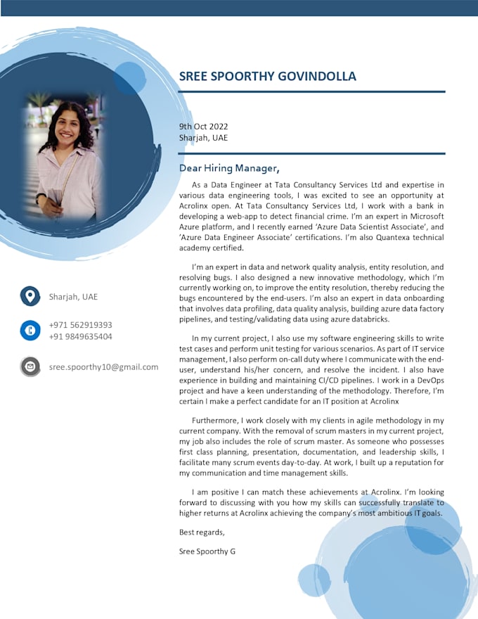 Make you stand out of the crowd with the cv i make for you by