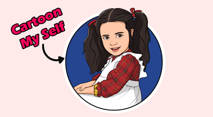 make cartoon portrait my self, friends, and family
