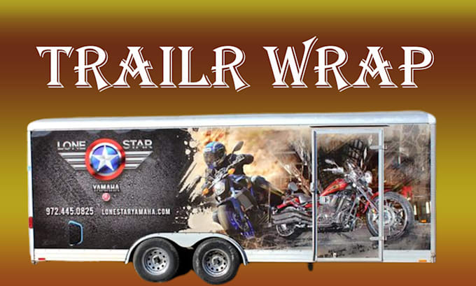 design stylish  truck wrap,  trailer wrap, or van wrap design