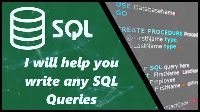 Write sql queries for you by Mt_dev | Fiverr
