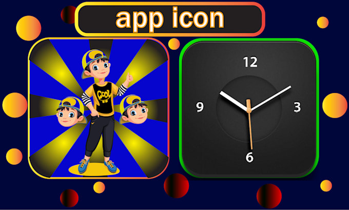 design unique icons for your mobile game with any style you need