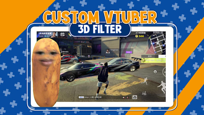 create a custom ar vtuber 3d avatar for streamfog