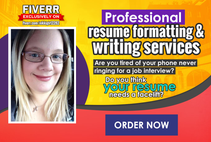professionally format your resume