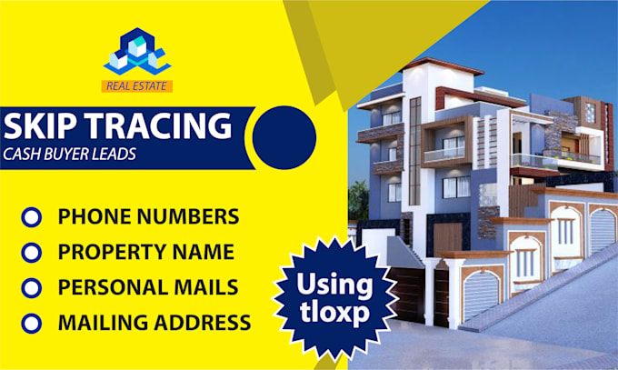 provide you cash buyers with skip tracing