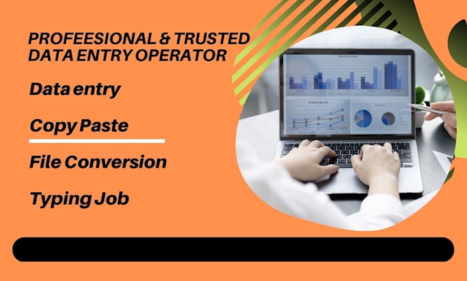 Do appropriate data entry, copy paste, file conversion and typing job ...