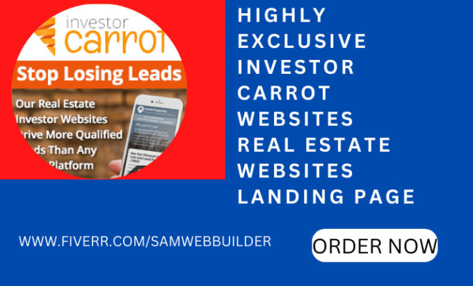 Design investor carrot website investor carrot real estate websites