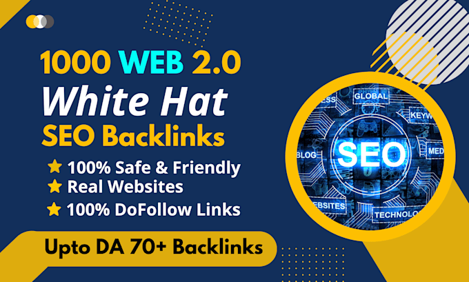 create 1000 SEO dofollow backlinks for google ranking