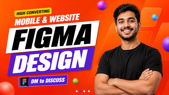 do neat and clean website ui ux design or landing page in figma